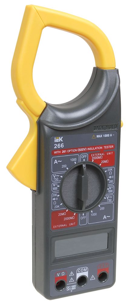 Клещи токоизмерительные EXPERT 266 IEK (TCM-1S-266)