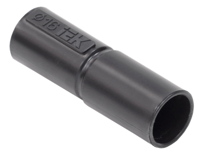 ELASTA Муфта труба-труба GI16G черная IEK