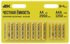 Батарейка щелочная Alkaline LR6/AA+LR03/AAA (8+4шт/блистер) IEK0