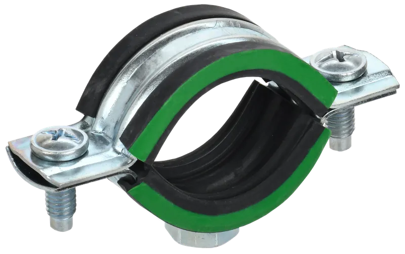 ELASTA Two-component metal clamp with rubber seal d=11-15mm IEK