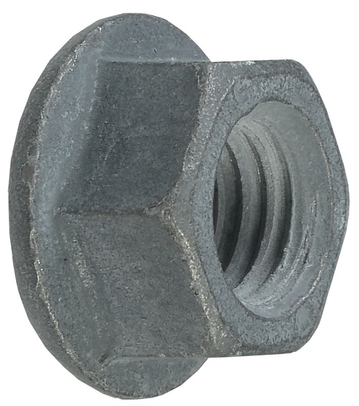 Гайка со стопорным буртом М10 HDZ IEK (CMZ10-GB-10-HDZ)