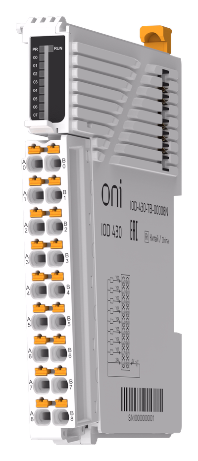 IOD 430 Модуль дискретного вывода 8 сигналов NPN ONI