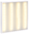 LIGHTING PRO Светильник светодиодный ДВО 2001 30Вт 3000К IP40 588х588мм Грильято опал IEK4