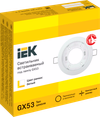 LIGHTING Светильник 4114 встраиваемый под лампу GX53 белый IEK1