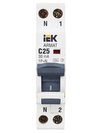 ARMAT Автоматический выключатель дифференциального тока B06S 1P+NP C25 30мА тип A (18мм) IEK10