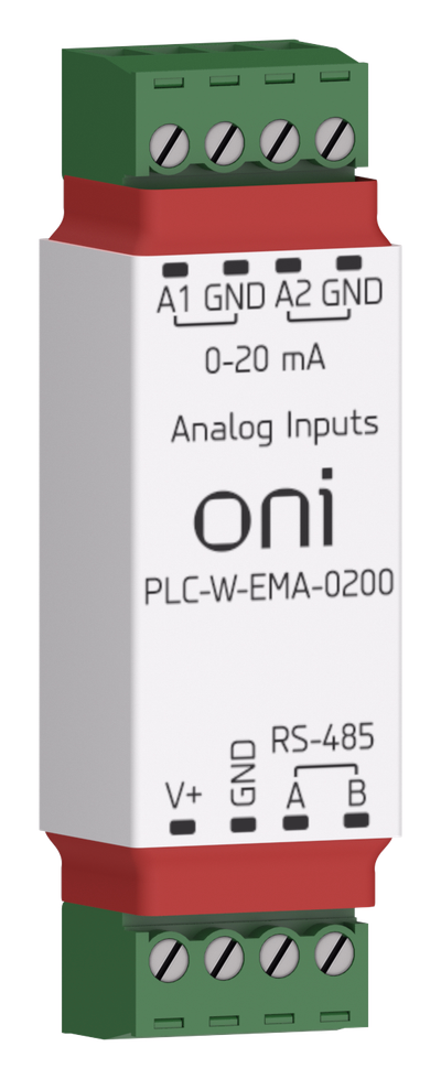 ПЛК W. Расширение 2 AI ONI