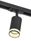 LIGHTING Luminaire 4016 decorative track swivel for GU10 lamp black IEK3
