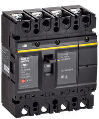 Выключатель автоматический ВА88-35 4P 200А 35кА MASTER IEK
