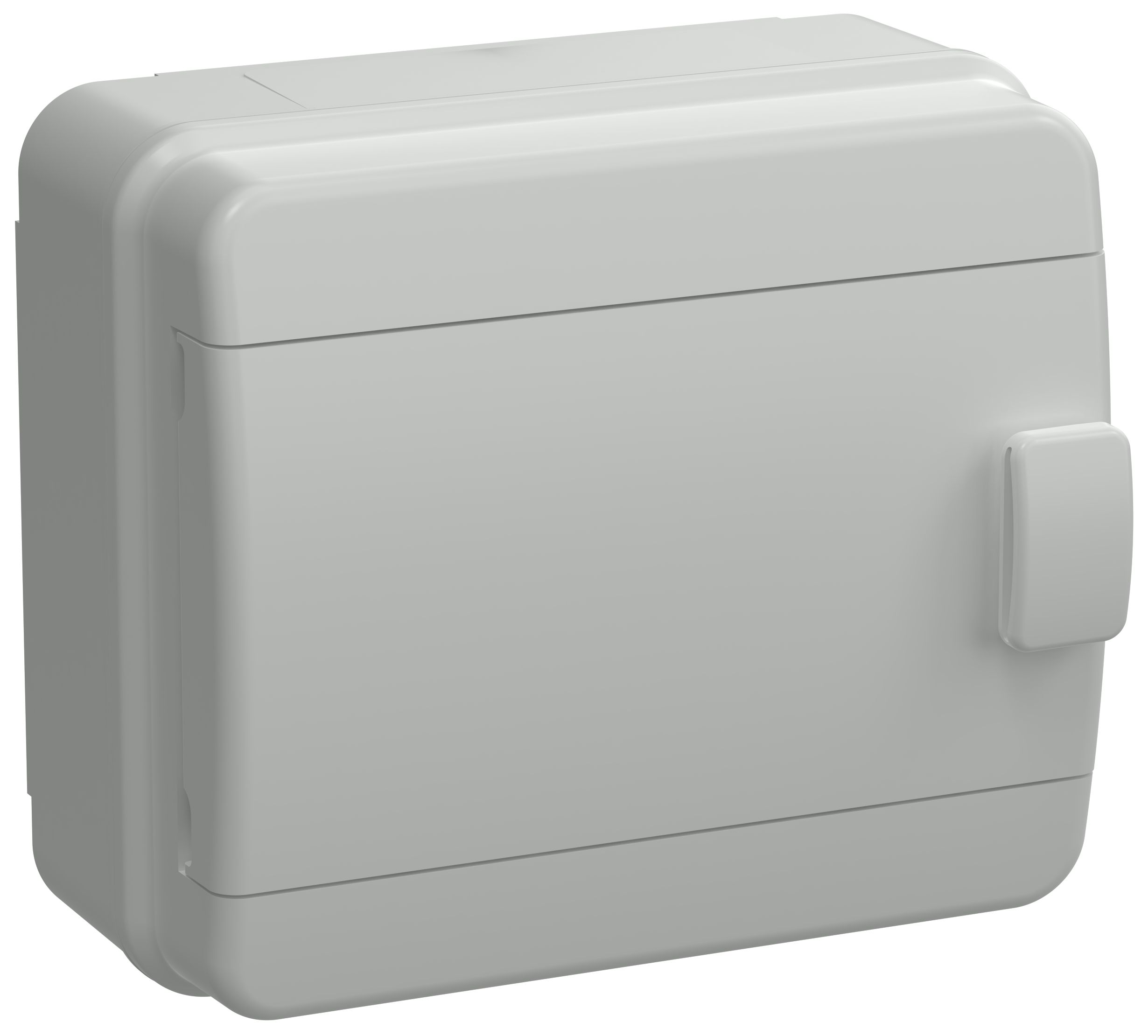 TEKFOR Корпус пластиковый КМПн-8 IP65 серая непрозрачная дверь IEK (TF5-KP73-N-08-65-K03-K03)