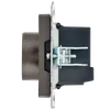 BRITE Electronic thermostat with indication TS10-1-BrTB dark bronze IEK4