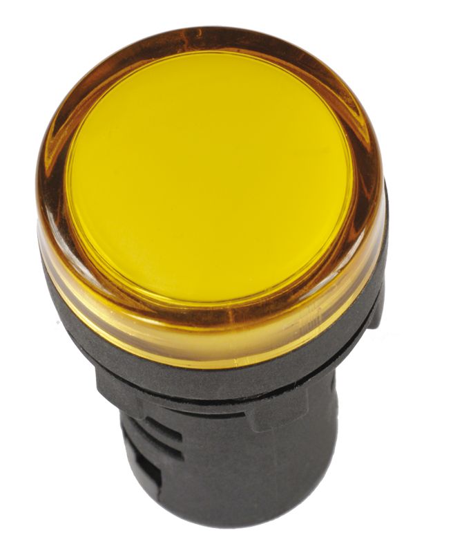 Лампа AD16DS(LED)матрица d16мм желтый 230В AC/DC IEK (BLS10-ADDS-230-K05-16)