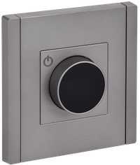 FORTE&PIANO Термостат электронный с индикацией FP552 сталь IEK