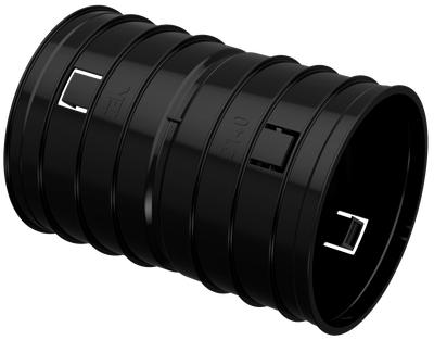 Муфта соединительная для двустенной трубы d=140мм IEK