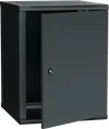 ITK Шкаф настенный LINEA W 12U 600х600мм дверь металл RAL 90050
