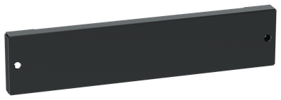 ITK LINEA S Панель сплошная цоколя 100х1200мм черная