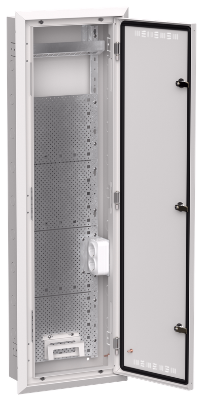 TITAN 5 Корпус мультимедиа ЩРв-84 (1х84) 1130х365х130мм IP30 белый IEK