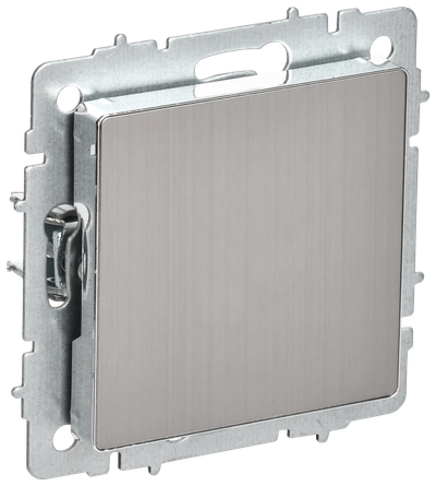 BRITE Заглушка с суппортом МЗ10-БрГН металл хром/никель IEK