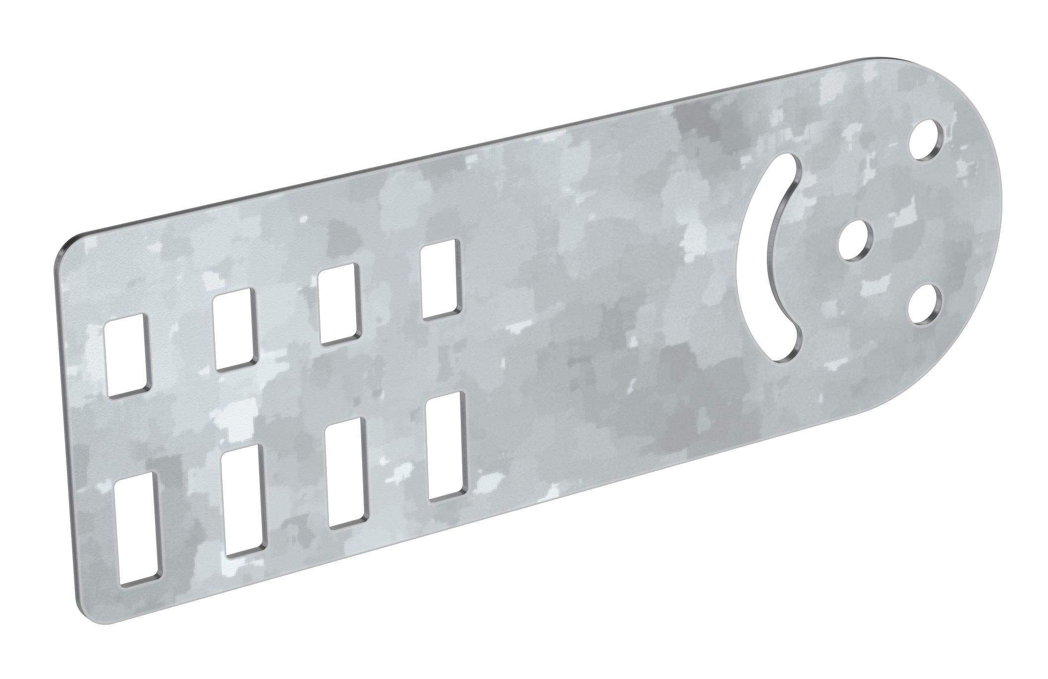 Пластина шарнирная h=80мм HDZ IEK (CLM51D-PSH-080-HDZ)