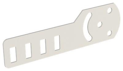 Пластина шарнирная h=50мм RAL 9016 IEK