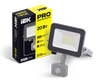 LED floodlight SDO 07-20D gray with Motion Sensor IP44 IEK0