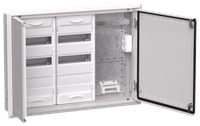 TITAN 5 Корпус комбинированный ЩРв-72 (3х36) 630х885х130мм IP30 белый IEK