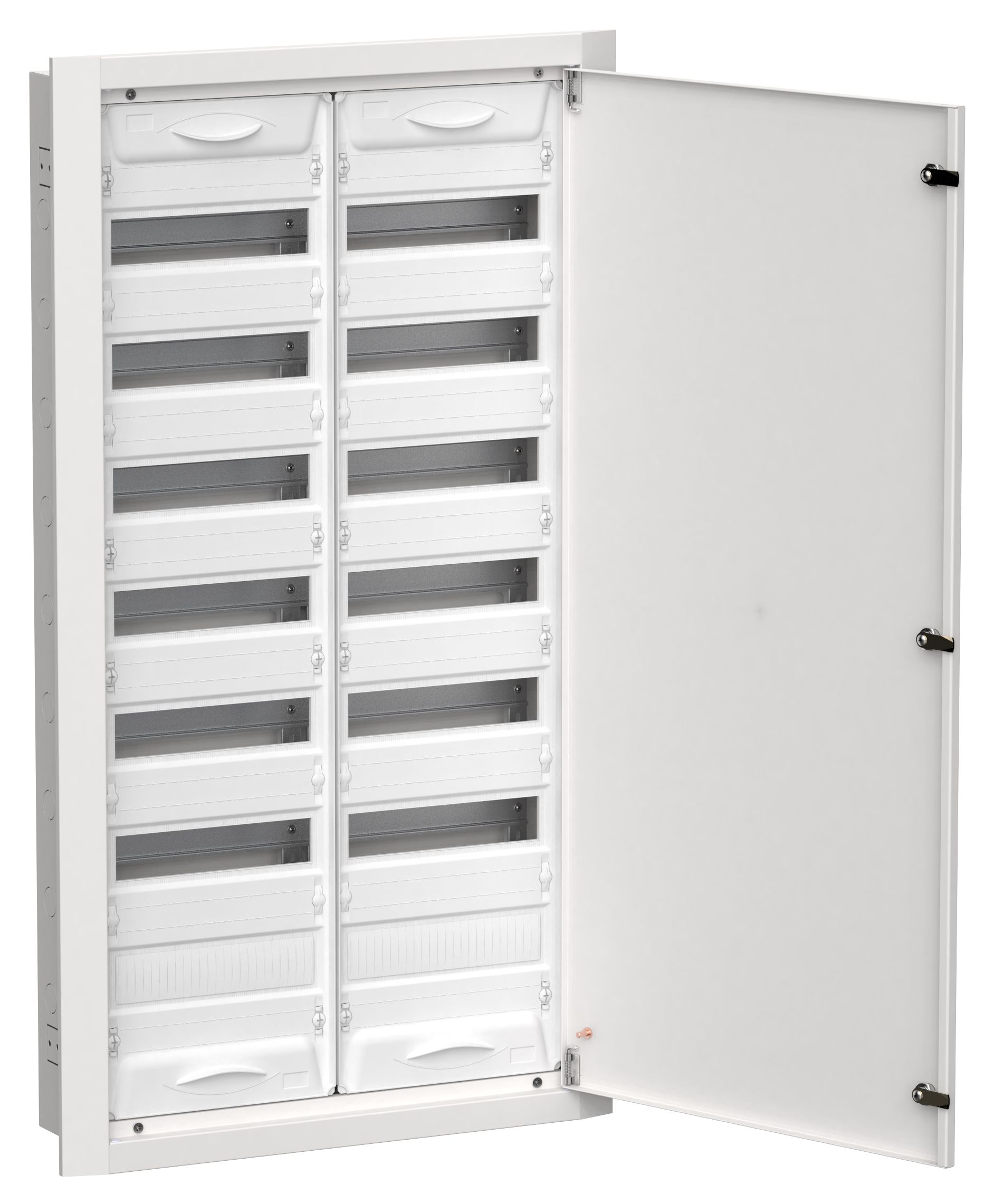 TITAN 5 Корпус металлический ЩРв-168 (2х84) 1130х625х130мм IP31 белый (одна дверь) IEK (TI5-50-V-2X084-31)