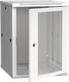 ITK Шкаф настенный LINEA W 12U 600х600мм дверь перфорированная RAL 70350