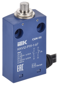 Выключатель концевой C6N-111 толкатель IP67 IEK