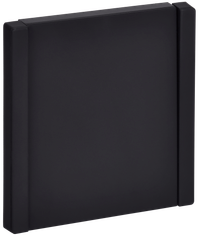 FORTE&PIANO Выключатель 1-клавишный перекрестный 10А FP112M металл черный IEK