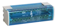 Шины на DIN-рейку в корпусе (кросс-модуль) ШНК 2х15 L+PEN IEK