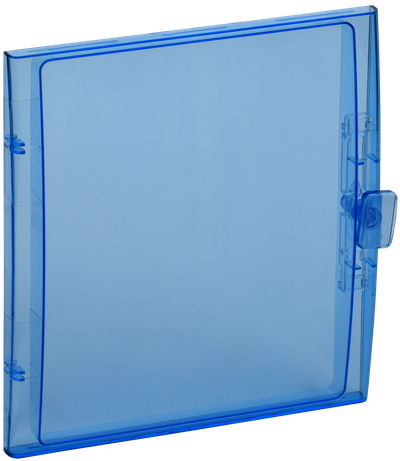 TEKFOR Дверца для корпуса пластикового КМПн-24 IP65 синяя прозрачная IEK