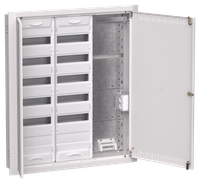 TITAN 5 Корпус комбинированный ЩРв-144 (3х72) 1005х885х130мм IP30 белый IEK