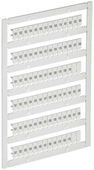 ARMAFIX Маркер для CTS/CP 2,5мм2 с символами "101-110" IEK