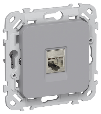 FLITE Computer socket RJ45 category 6 STP RK6-1-1-FLS gray IEK