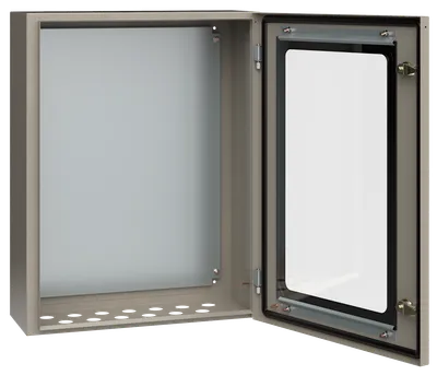Корпус металлический ЩМП-3-0 (650х500х220мм) У2 IP54 прозрачная дверь IEK