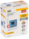 KREPTA 3 Корпус пластиковый ЩРН-П-6 IP41 белый IEK1