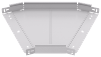 ESCA 5 Поворот 45град 50х300-1,2 RAL 9016 IEK