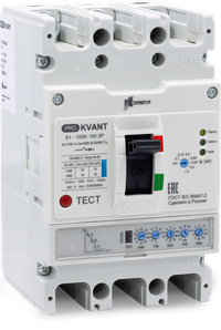 Выключатель автоматический PRO.KVАNT S1-100H 3P 32А 70кА Контактор