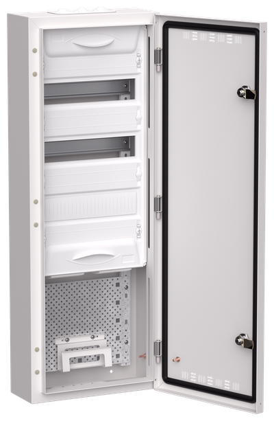 TITAN 5 Корпус комбинированный ЩРн-36 (1х60) 835х310х140мм IP30 белый IEK