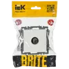BRITE TV socket PTB11-0-BrB white IEK1