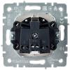 BRITE Розетка 1-местная с заземлением с защитными шторками и крышкой 16А IP20 РСбш10-3-БрБ белый IEK3