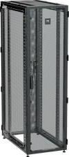 ITK by ZPAS Шкаф серверный 19" 42U 600х1000мм одностворчатые перфорированные двери черный РФ0