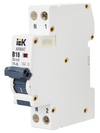 ARMAT Автоматический выключатель дифференциального тока B06S 1P+NP B16 30мА тип A (18мм) IEK9