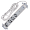 COMFORT Фильтр сетевой СФ-04К 16А 3м 3х1,5мм2 белый IEK2