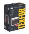 TEKFOR Корпус пластиковый КМПн-24 IP65 черная прозрачная дверь IEK1