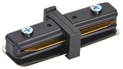 Соединитель прямой внутренний для однофазного шинопровода черный