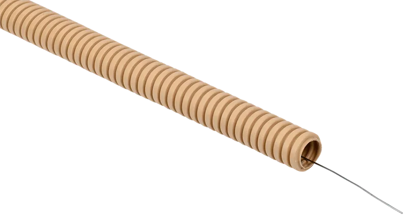 ELASTA Corrugated PVC pipe d=20mm with probe pine (25m) IEK