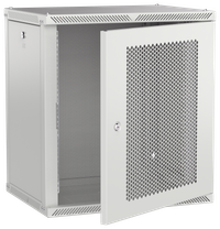ITK LINEA W Шкаф настенный 12U 600х450мм дверь перфорированная серый 2.0