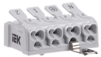 Клемма пружинная соединительная КСПнз4-2L+N+PE IEK