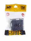 BRITE Розетка двойная TV+RJ45 кат.5E РТВ/РК12-БрМ маренго IEK7